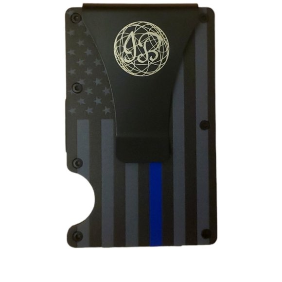 Minimalist Wallet, RFID Blocking Aluminum Slim Wallet With Money Clip - Picture 1 of 6